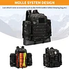 HUNTVP 40L Taktisch Rucksack Milit&auml;risch Wanderrucksack MOLLE Trekkingrucksack Wasserdicht Bundeswehr Bergsteigertasche XXL Military Armee Backpack Gro&szlig;e Kapazit&auml;t