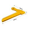 Safety Plastic Push Block Push Sticks for Routers Jointers Table Saw Yellow