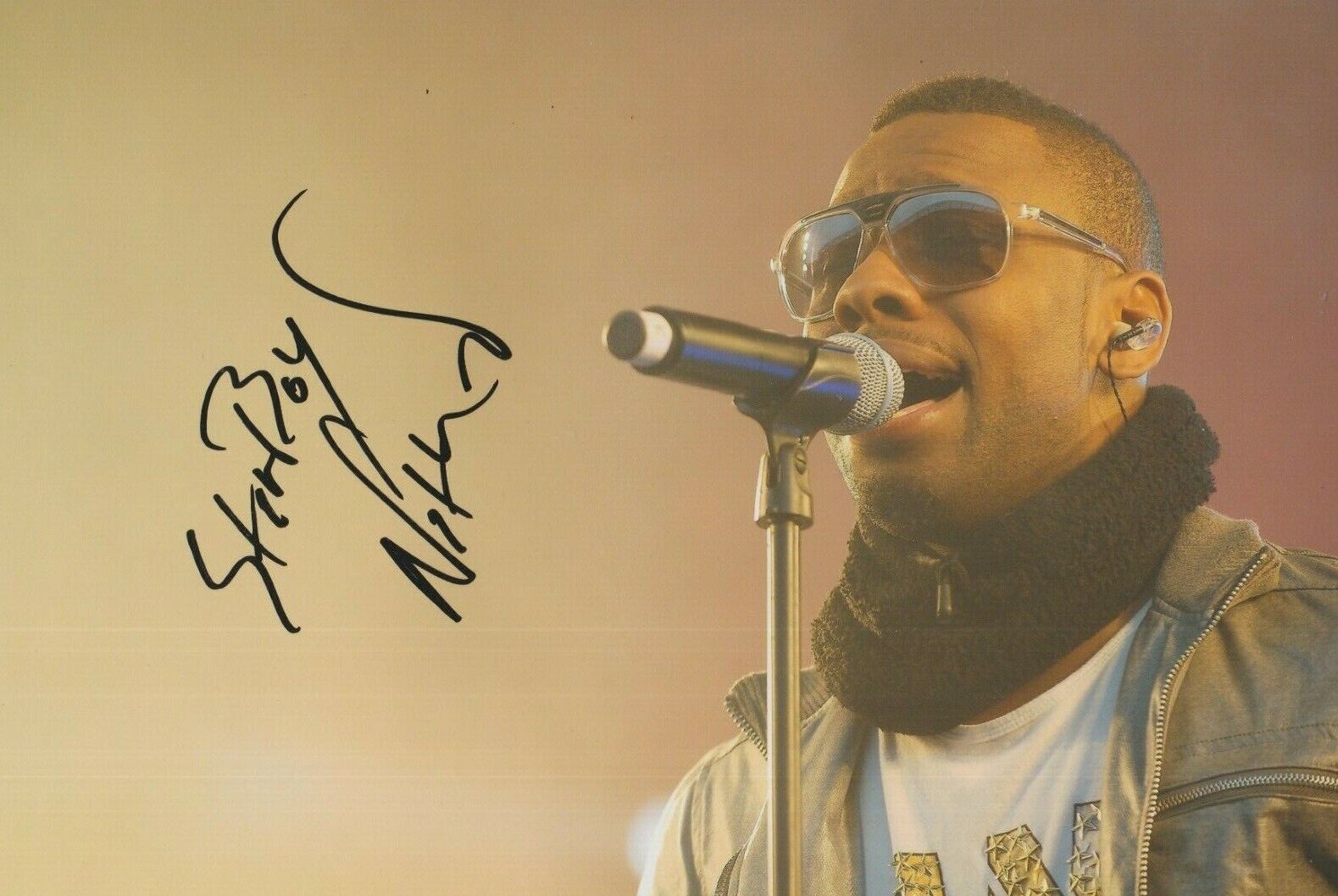 Starboy Nathan **HAND SIGNED** 8x12 Photo Poster painting ~ AUTOGRAPHED