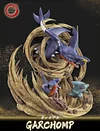 GX Evolution Series Garchomp Family - Pokemon Resin Statue - Fantasy Studios [In Stock]