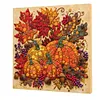 DIY Pre-Framed Autumn Festival Button Art Canvas Kit