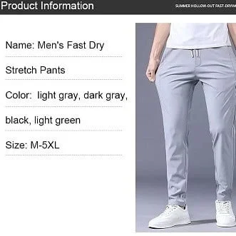 Men&lsquo;s Fast Dry Stretch Pants
