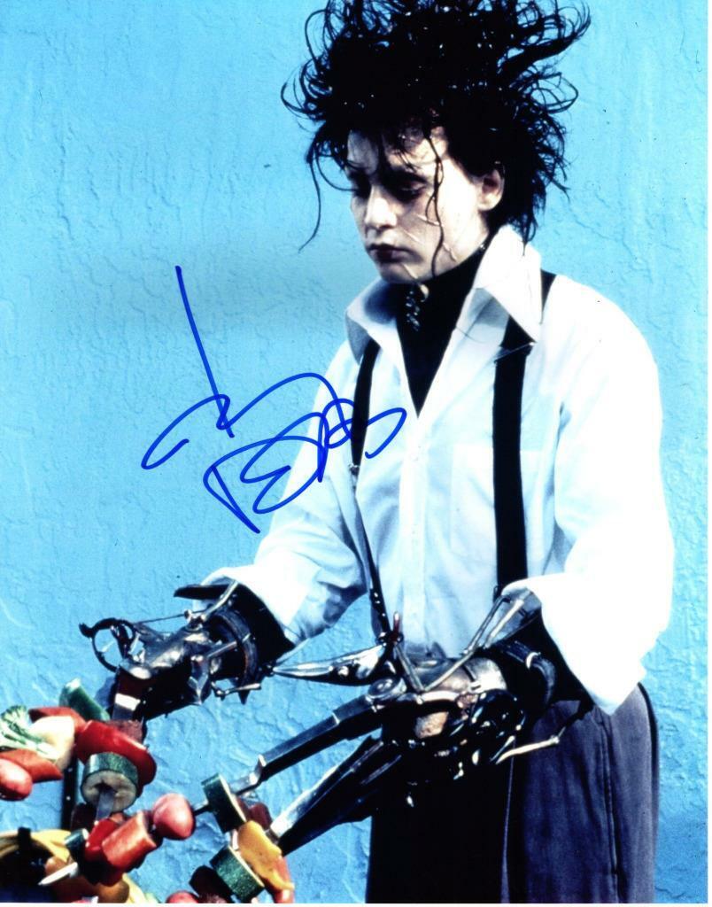 Johnny Depp signed 11x14 Photo Poster painting Pic autographed Picture with COA