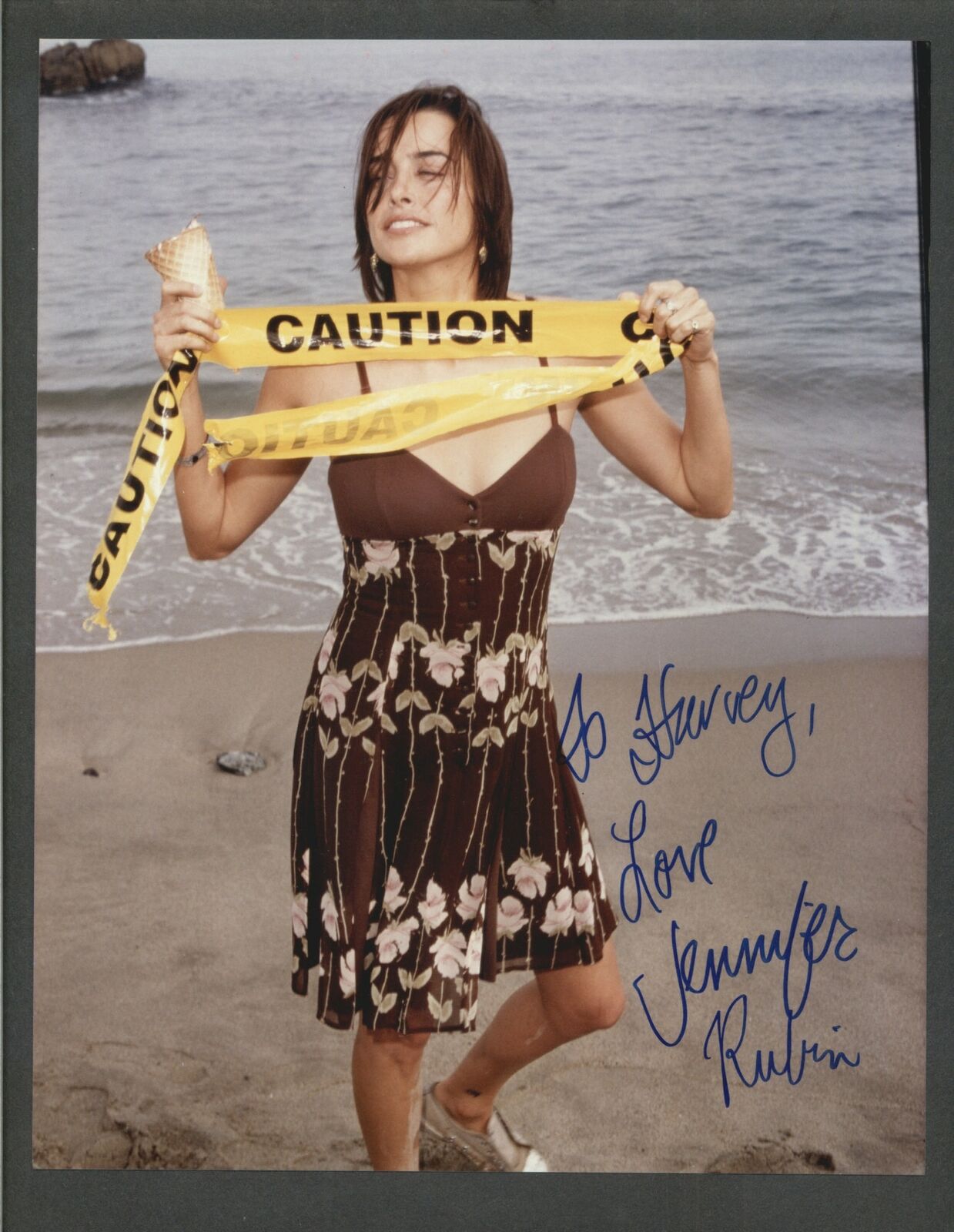 Jennifer Rubin - Signed Autograph Color 8x10 Photo Poster painting - Screamers