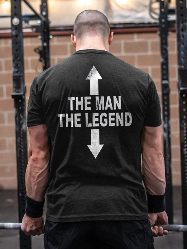 The Man The Legend Printed T-shirt