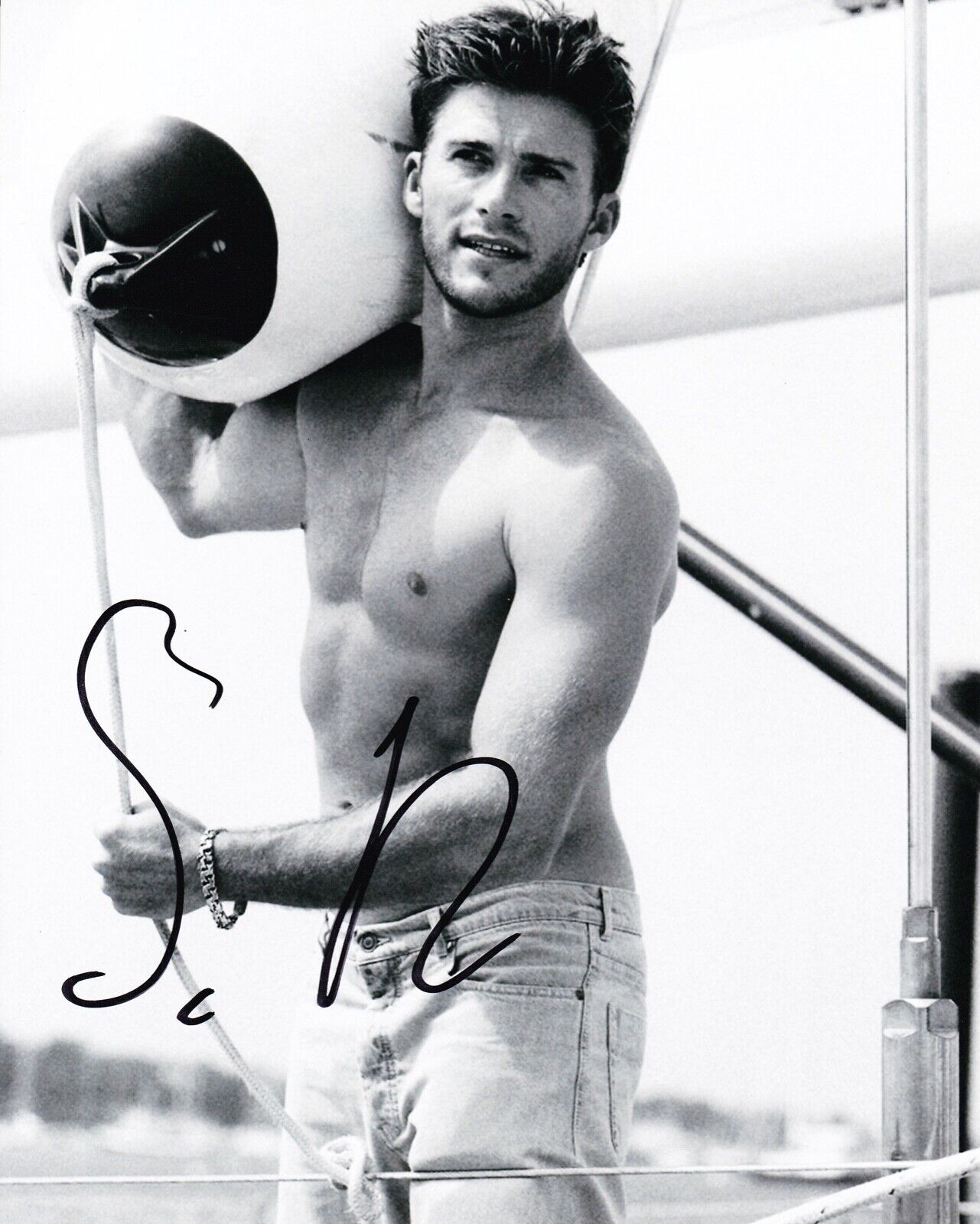 Scott EASTWOOD SIGNED 10X8 Photo Poster painting GENUINE SIGNATURE AFTAL COA (A)