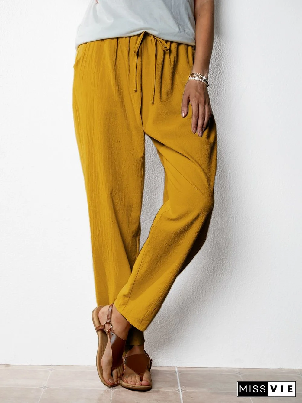 Casual Cotton Pants