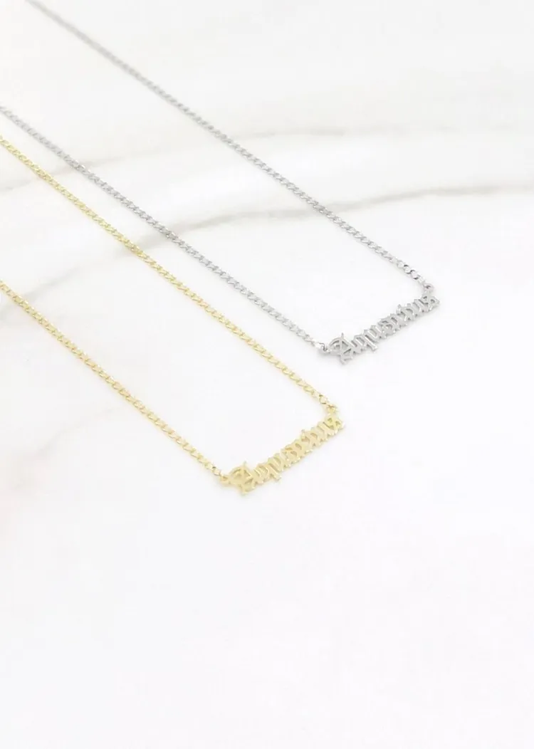 Zodiac V2 Necklace ★ Gold