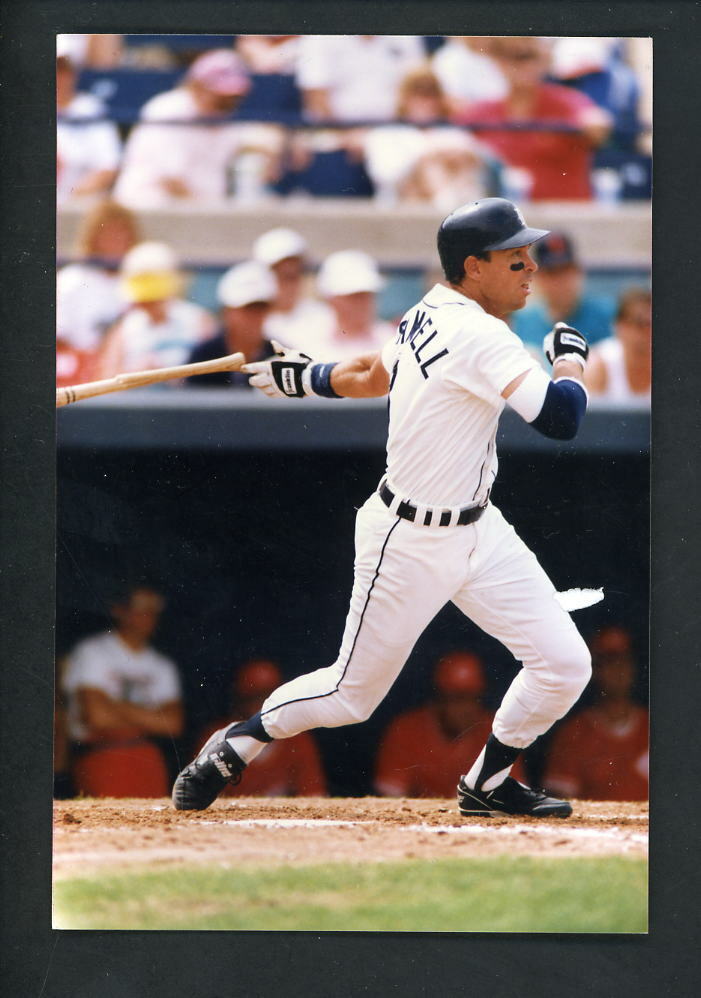 Alan Trammell 1992 Press Original 4 x 6 Photo Poster painting Detroit Tigers