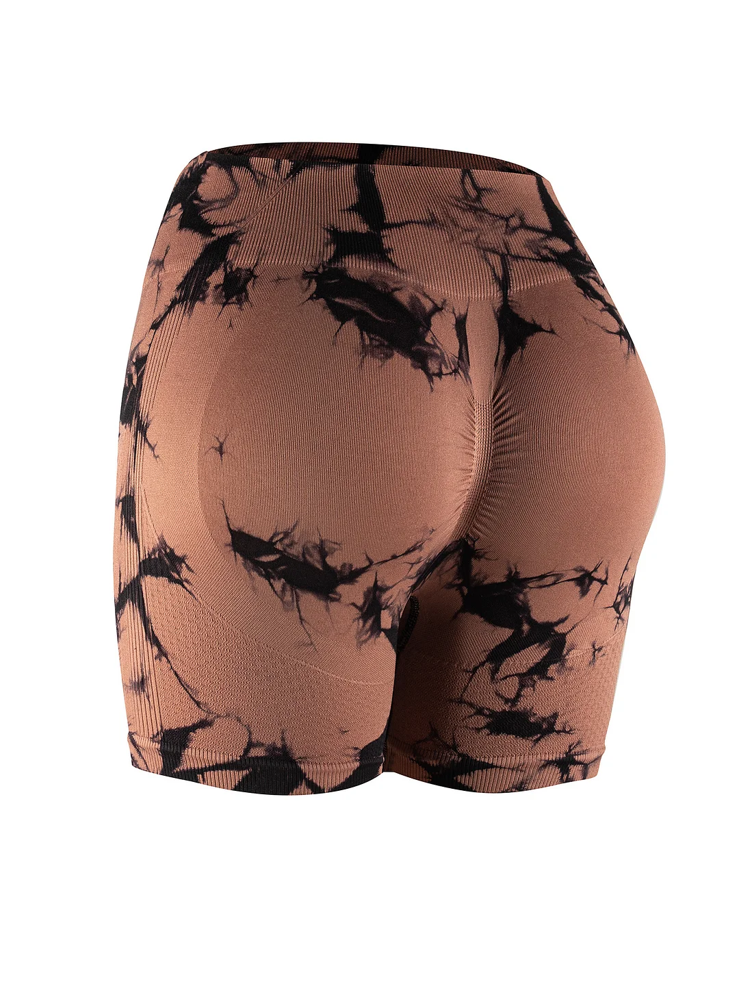 PASUXI Summer Seamless Hot Selling Pants High Waist Lady Gym Fitness Yoga Tie Dye Shorts Butt Lift Scrunch Women Shorts