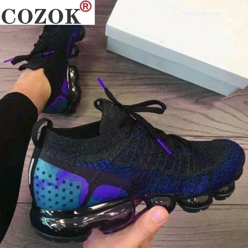 Spring New Style Mesh Breathable Women's Casual Sports Shoes 2022 Fashion Platform Vulcanized Women's Shoes zapatos de mujer Z