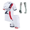 PSG Away Kids Soccer Jerseys Full Kit 2024/25