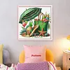 Holiday Umbrellas-11CT Stamped Cross Stitch 40*40cm/15.75*15.75in tapestrymarket