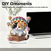 DIY Acrylic Special Shape Diamond Painting Desk Ornament Decor Kit