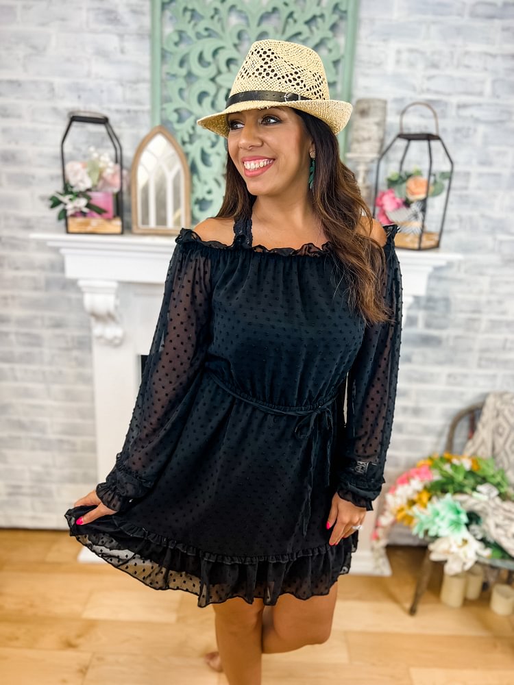 Endless Ideas Dress- Black