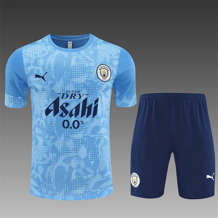 25/26 Manchester City short-sleeved training suit