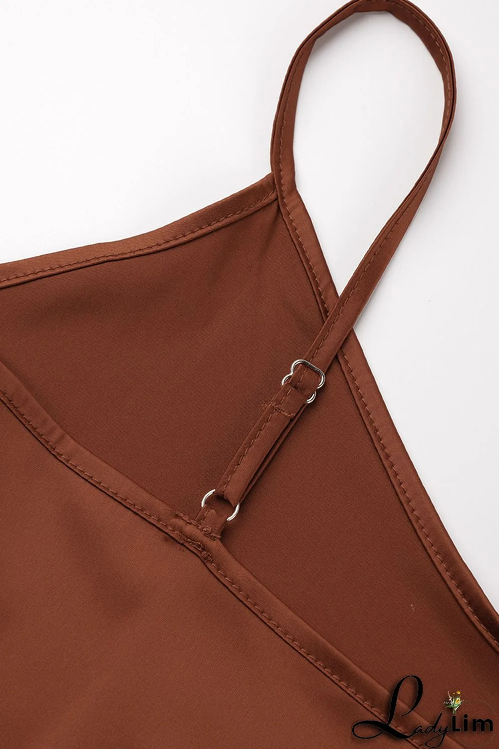 Black Fashion Sexy Solid Backless Asymmetrical V Neck Sling Dress