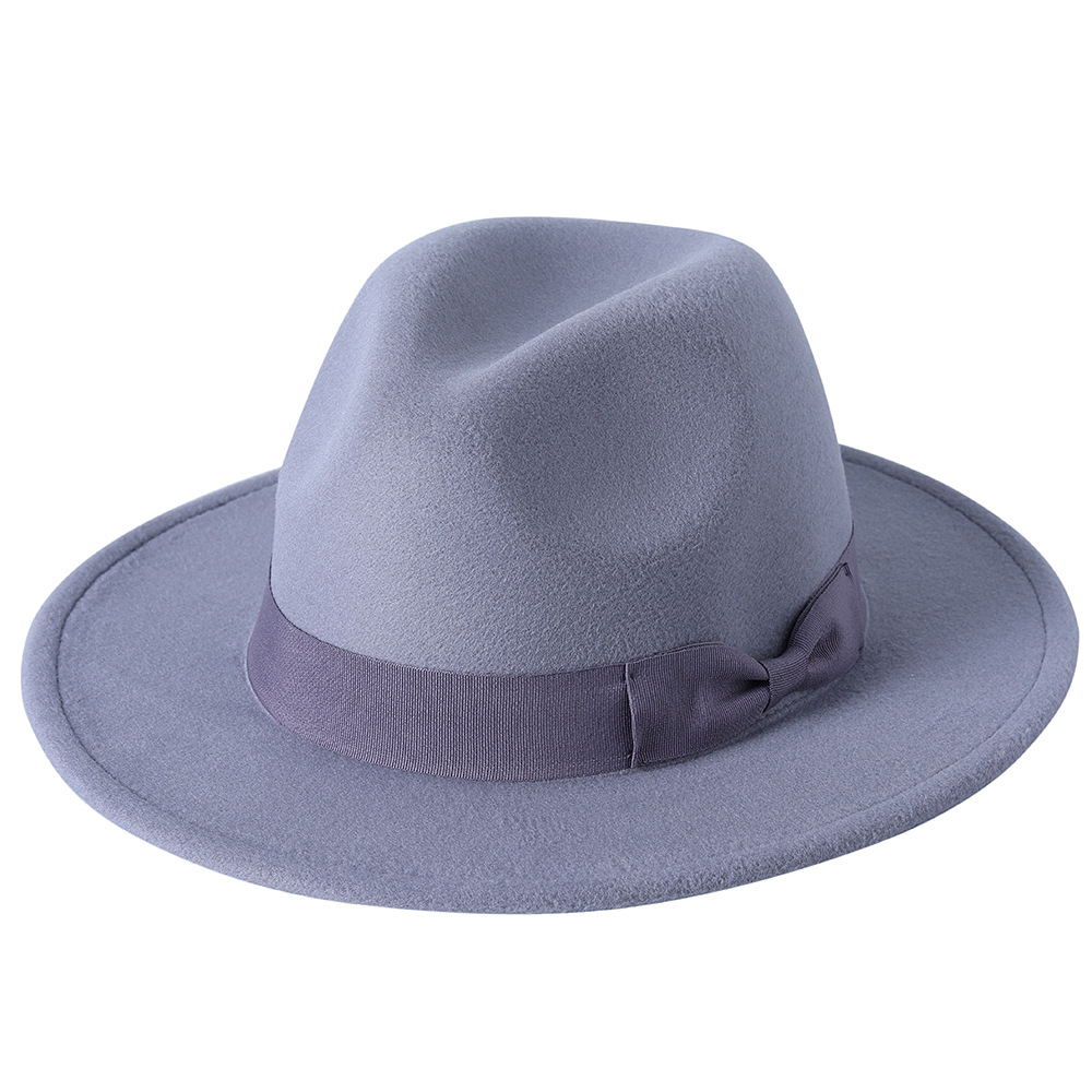 Cassidy Fedora - Light Grey