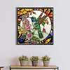 Hummingbird Glass Painting-Partial Special Shaped Diamond Painting 30*30CM