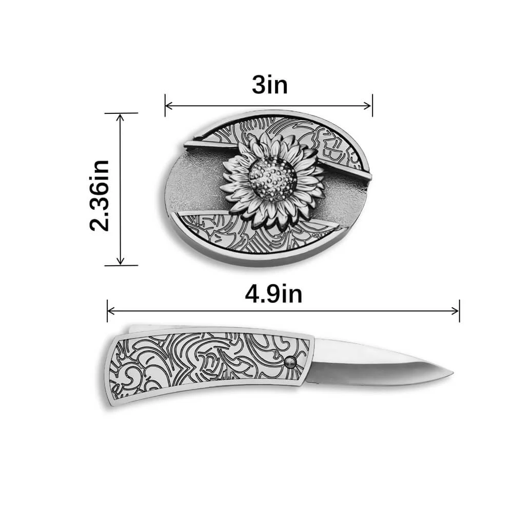 Multifunctional belt buckle-Survival Belt with Cutting Tool