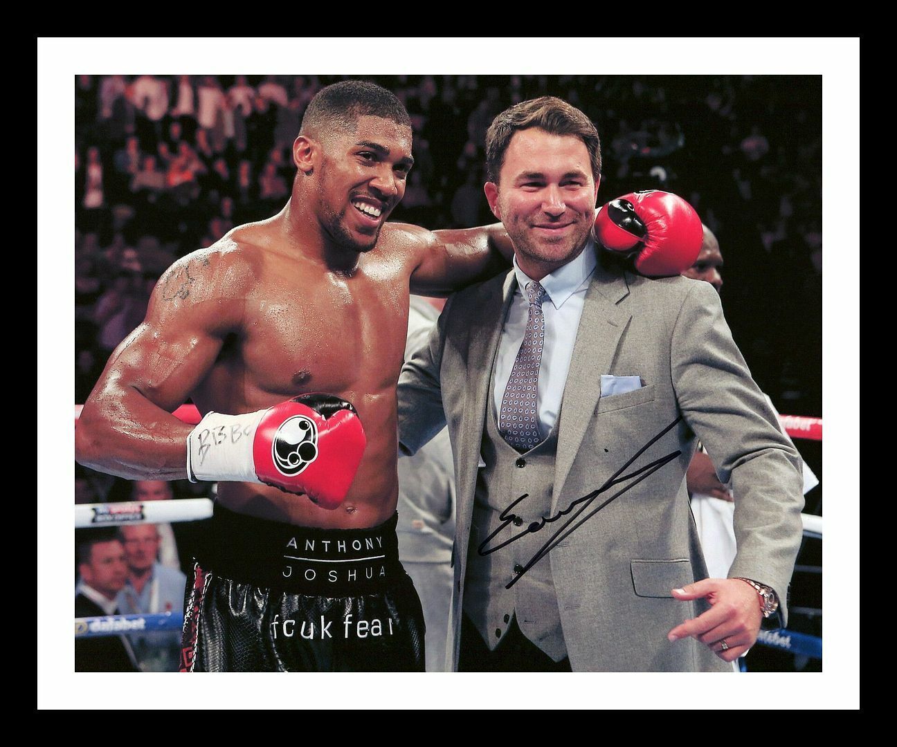 Eddie Hearn Autographed Signed & Framed Photo Poster painting 1