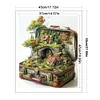 (Stamped/Counted) The Scenery In The Suitcase-11CT/14CT Stamped Cross Stitch 45*55cm/17.72*21.65in