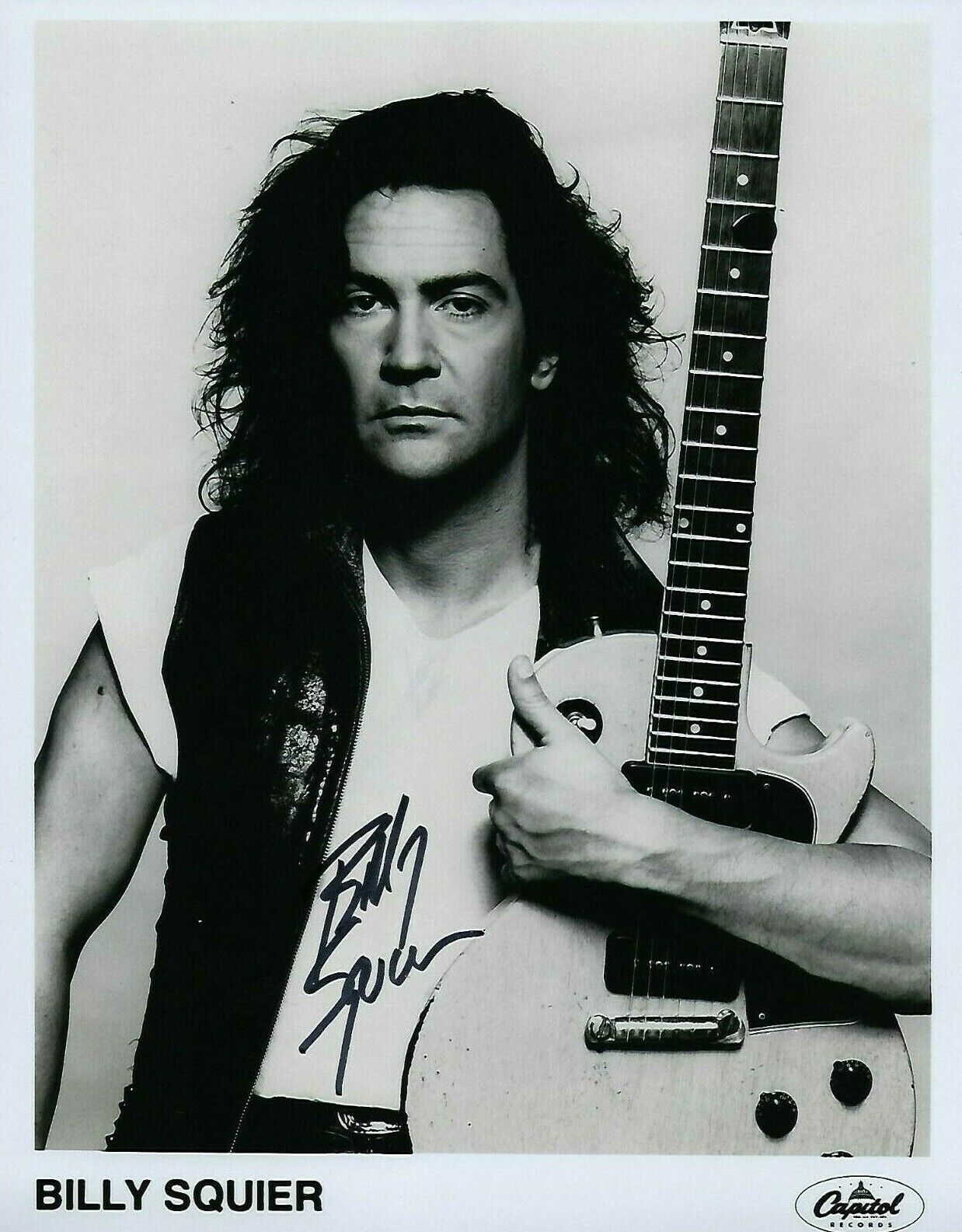 GFA Don't Say No The Stroke * BILLY SQUIER * Signed 8x10 Photo Poster painting B2 COA