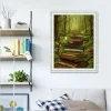 Forest Fawn Made Of Books  | Full Round Diamond Painting Kits