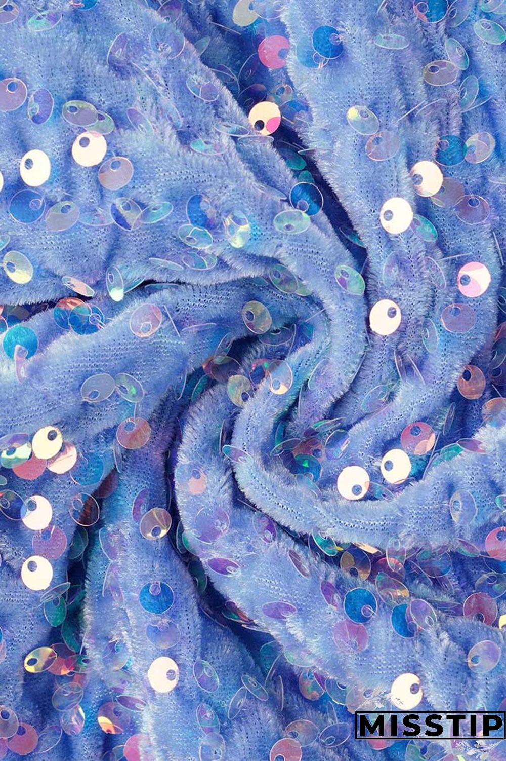 Blue Sexy Patchwork Sequins Backless Halter Sleeveless Dress Dresses