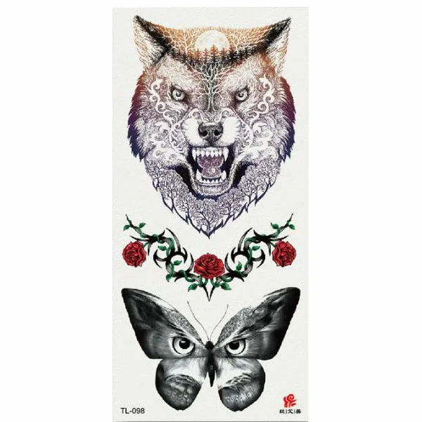 Temporary Tattoo Sticker Waterproof Fashion Women Men Japanese Geisha Warrior Samurai Fake Body Art Children Adult Hand Tattoo