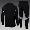 2025/2026 Inter Miami Half-Pull Training Suit Black Soccer Jersey 1:1 Thai Quality Set