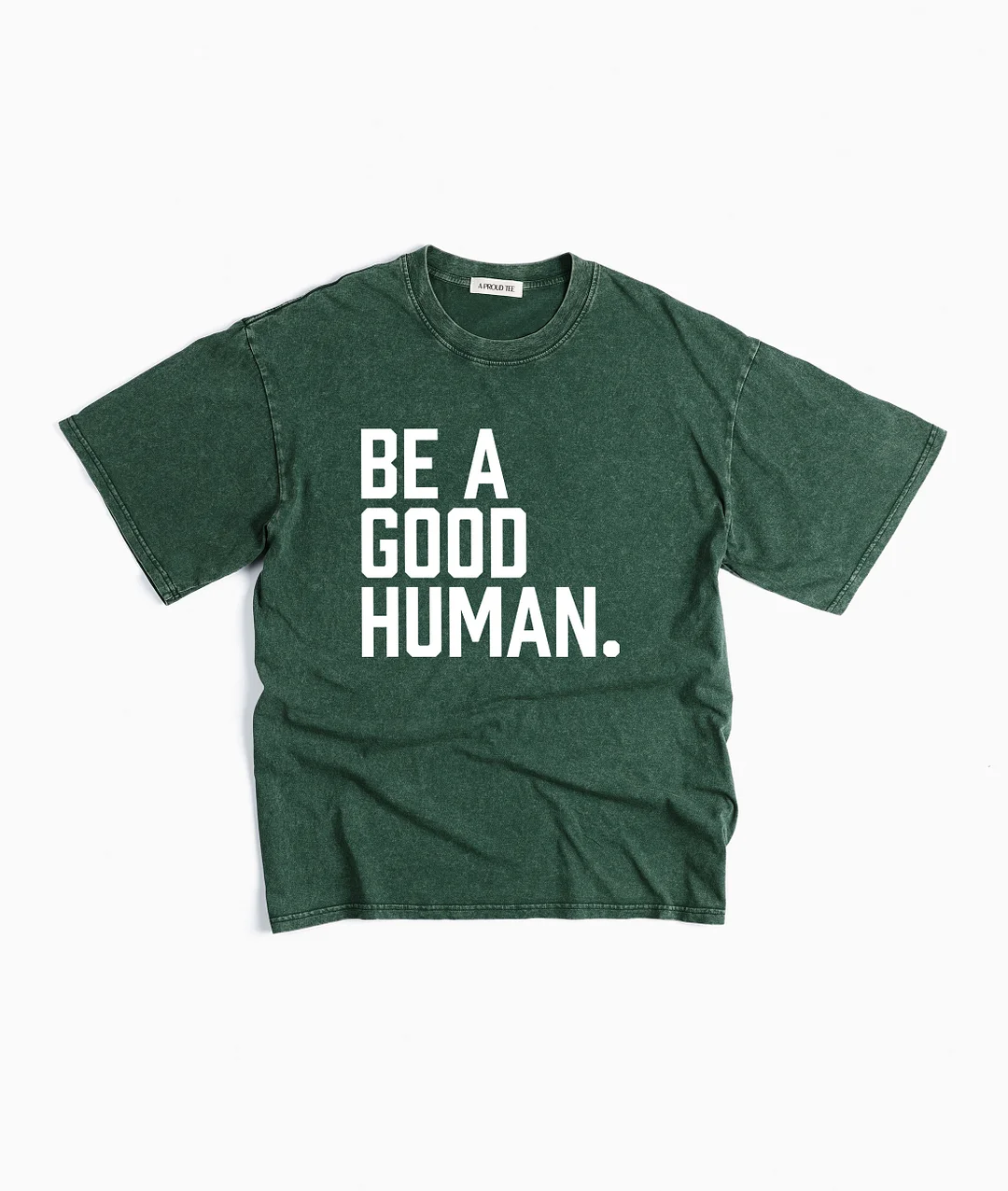 Be A Good Human Acid Wash T-shirt