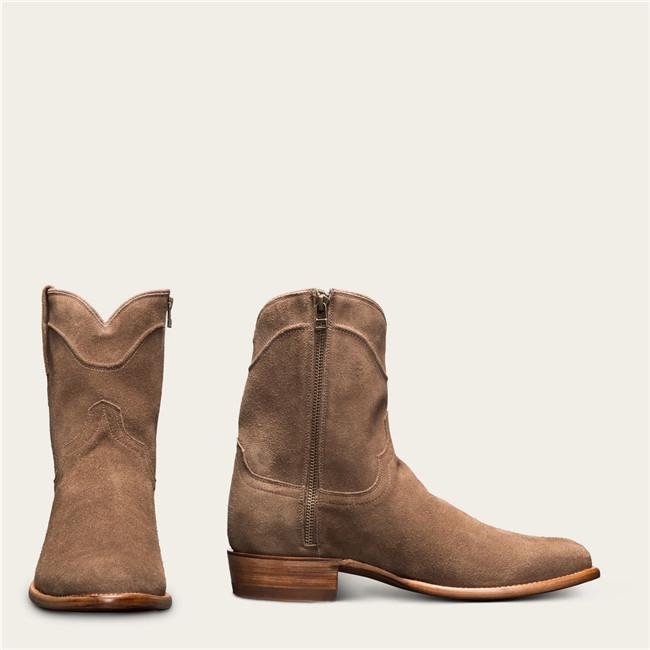 Men's Vintage Round Toe Suede Boots