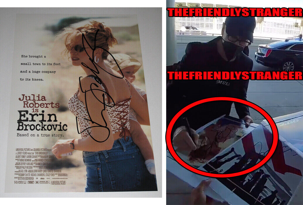 STEVEN SODERBERGH signed ERIN BROCKOVICH