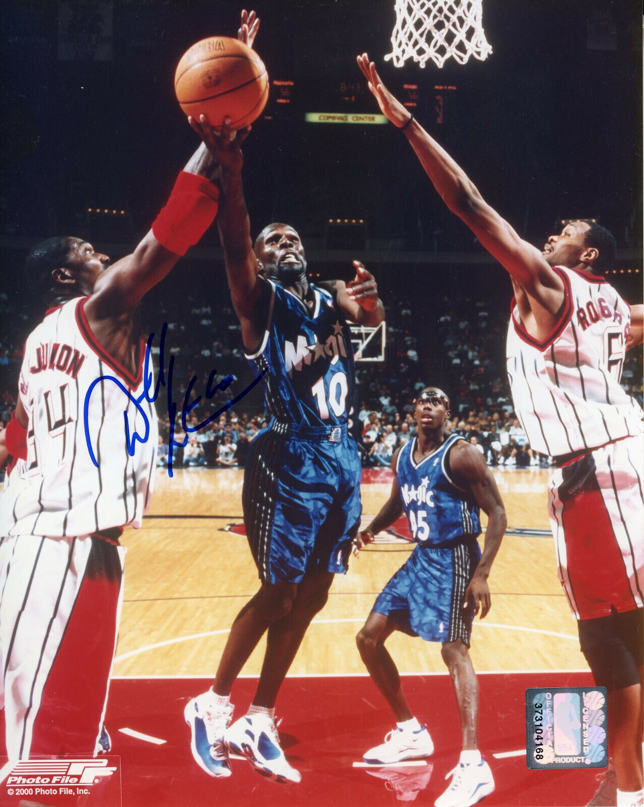 Darrell Armstrong Autographed 8x10 Orlando Magic#S1256