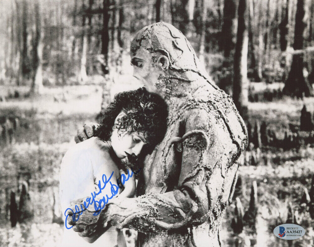 Adrienne Barbeau Sexy Alice Cable ~ Swamp Thing ~ Signed 8x10 Photo Poster painting Beckett COA