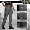 Men's Solid Color Tactical Work Pants