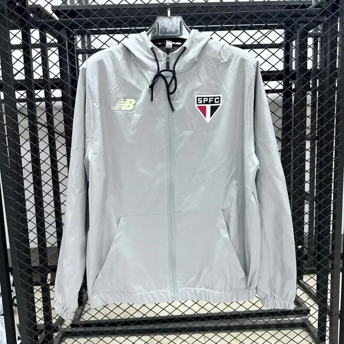 25/26 Sao Paulo Grey Trench Jacket