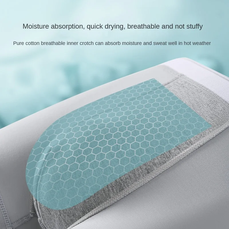 Billionm Sports Shorts Traceless Underwear Men Lingerie Boxer Breathable Pure Cotton Briefs Large Size Panties Men's Gift New