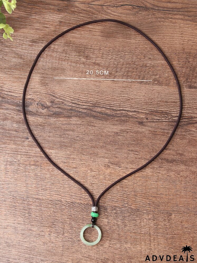 Circle Charm Necklace