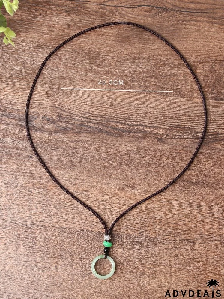 Circle Charm Necklace