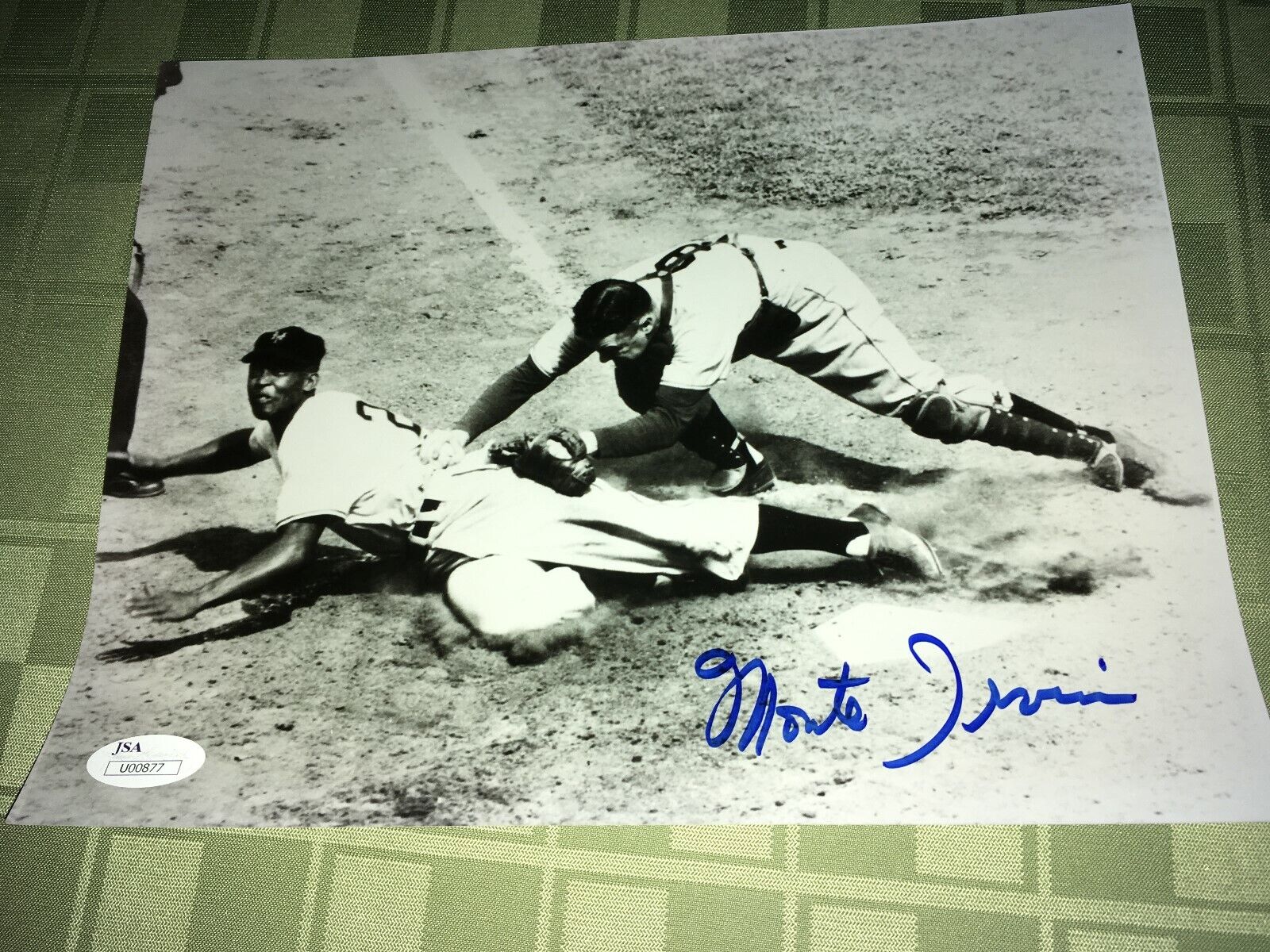 Monte Irvin New York Giants Signed 8 x 10