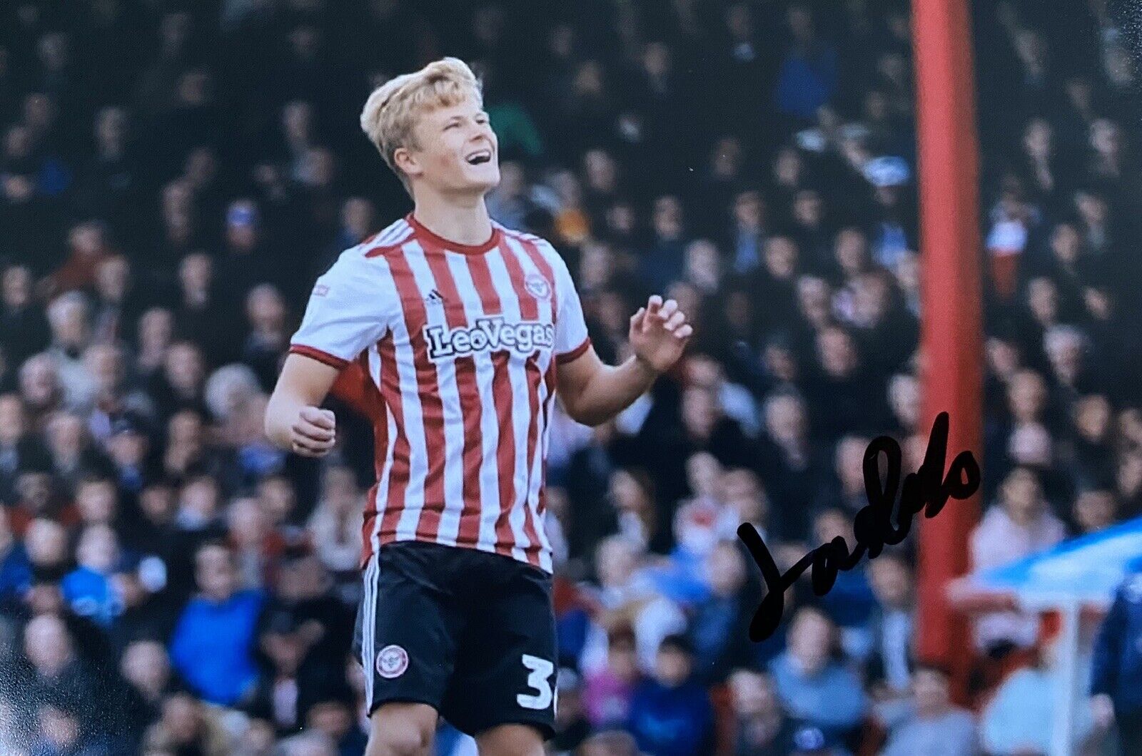 Jaakko Oksanen Genuine Hand Signed 6X4 Brentford Photo Poster painting, See Proof