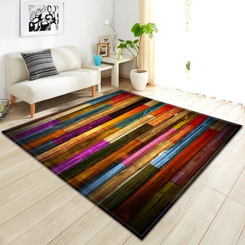 Living Room Carpet 3D Pattern Children Rug Kids Room Decoration Large carpet Home Hallway floor Rug Bedroom Bedside Mat