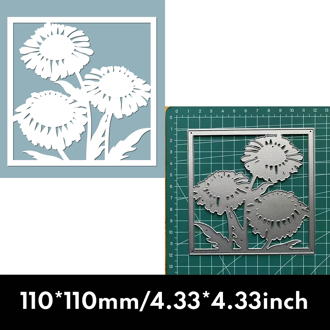 Athvotar Flowers Craft Paper Dies Cut Diy Handmade Mold Scrapbook For Card Making Stencils New Embossing Dies 2023