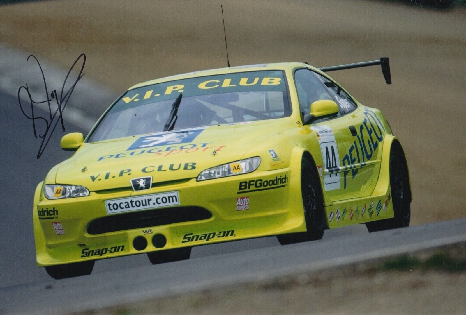 Steve Soper Hand Signed 12x8 Photo Poster painting Touring Cars Autograph