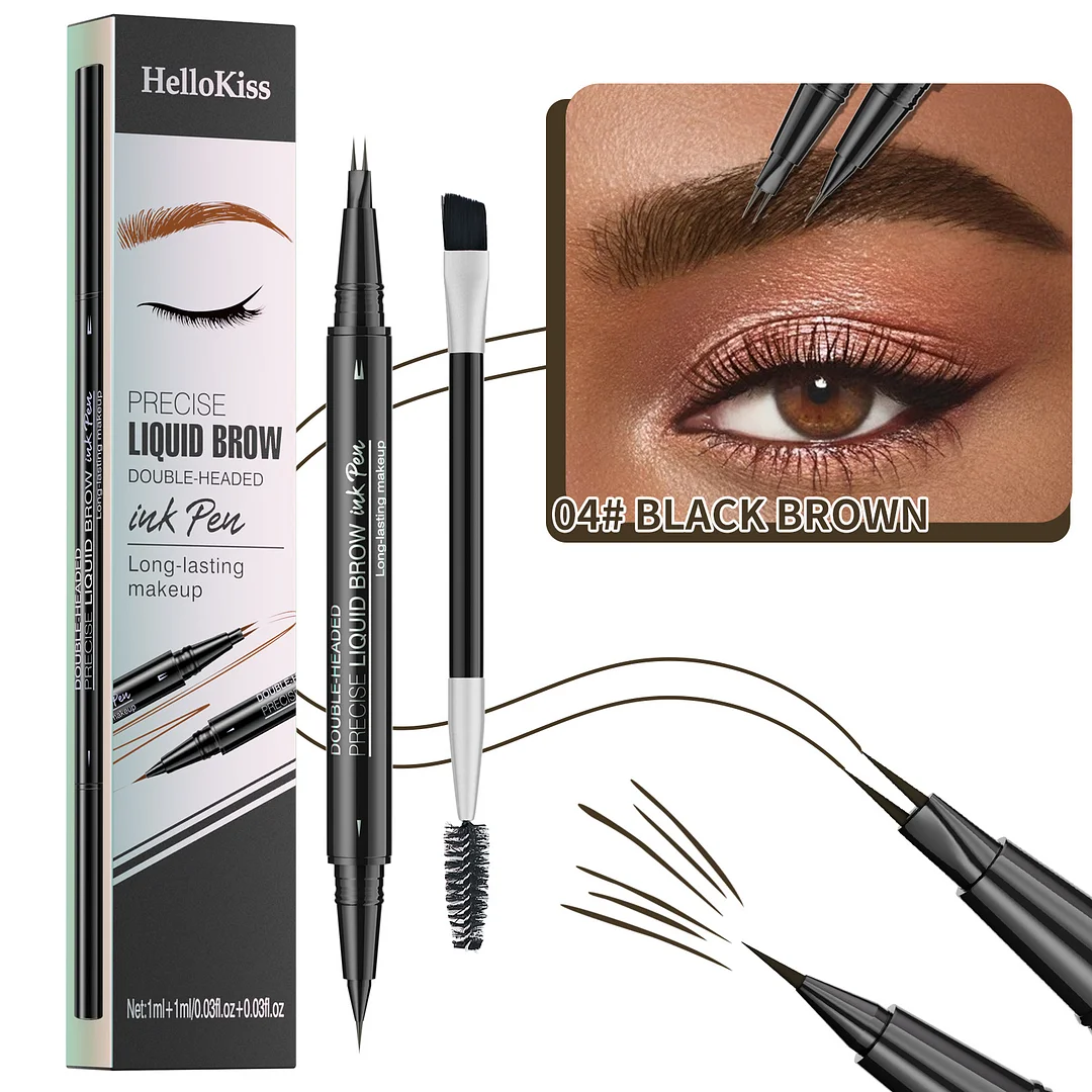 💥Buy 1 Get 1 Free💥2 In 1 Waterproof Eyebrow Pencil