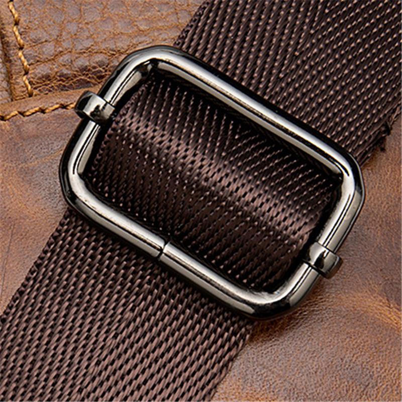 Retro Leather Crossbody Packs Waist Bag Shoulder Bags For Men