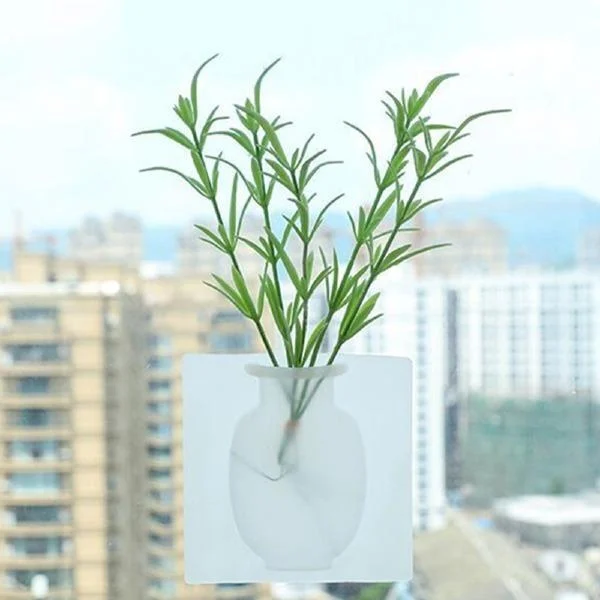 3Pcs Magic Wall Decor Plant Vases Flower Container