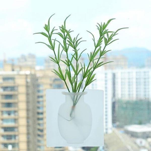3Pcs Magic Wall Decor Plant Vases Flower Container